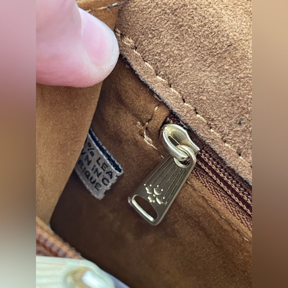 PATRICIA NASH LEATHER PORCILI SATCHEL WITH CROSSBODY STRAP BAG MSRP $ 199 NEW - Picture 12 of 14